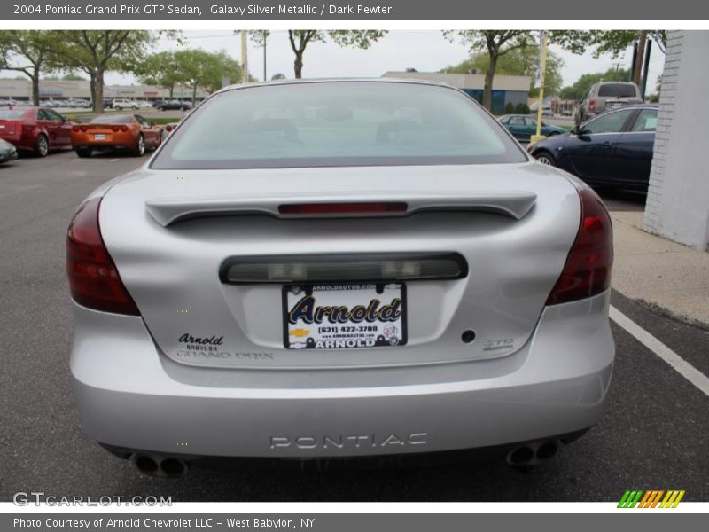 Galaxy Silver Metallic / Dark Pewter 2004 Pontiac Grand Prix GTP Sedan