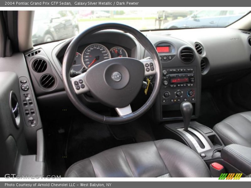 Galaxy Silver Metallic / Dark Pewter 2004 Pontiac Grand Prix GTP Sedan