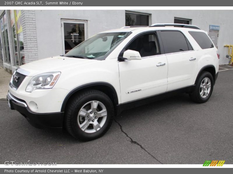 Summit White / Ebony 2007 GMC Acadia SLT