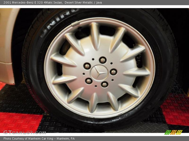 Desert Silver Metallic / Java 2001 Mercedes-Benz E 320 4Matic Sedan