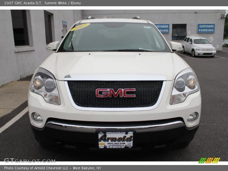 Summit White / Ebony 2007 GMC Acadia SLT
