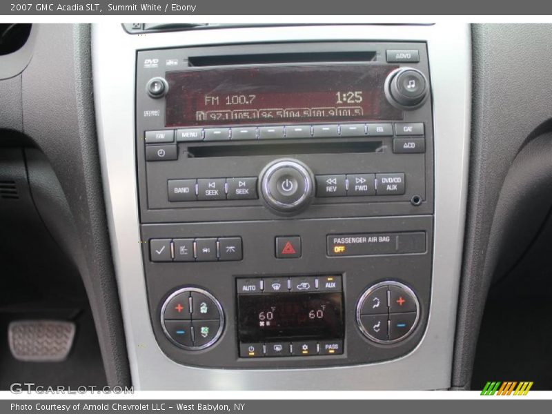 Summit White / Ebony 2007 GMC Acadia SLT