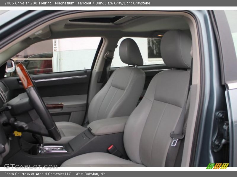 Magnesium Pearlcoat / Dark Slate Gray/Light Graystone 2006 Chrysler 300 Touring