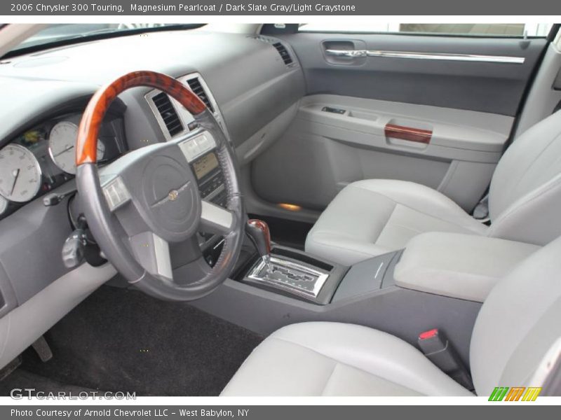 Magnesium Pearlcoat / Dark Slate Gray/Light Graystone 2006 Chrysler 300 Touring