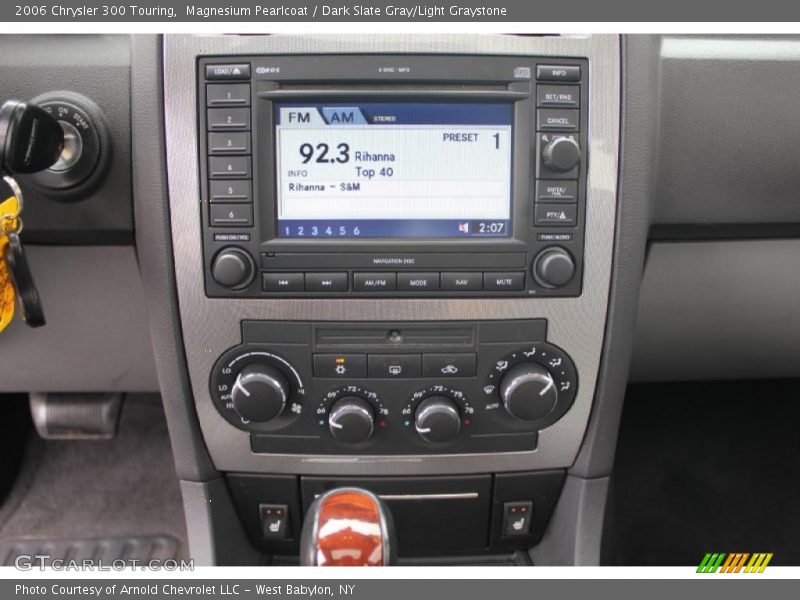Magnesium Pearlcoat / Dark Slate Gray/Light Graystone 2006 Chrysler 300 Touring