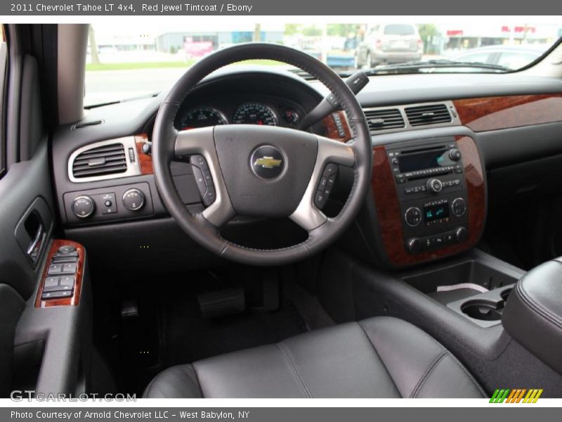 Red Jewel Tintcoat / Ebony 2011 Chevrolet Tahoe LT 4x4