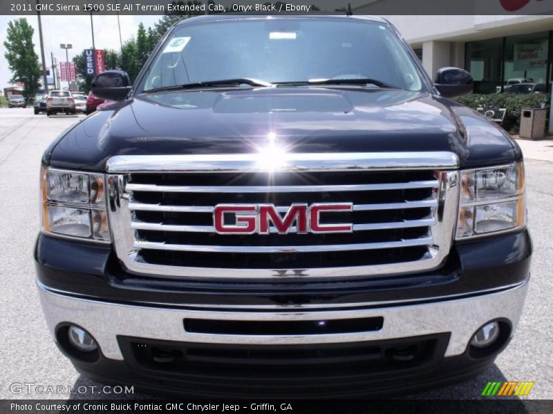 Onyx Black / Ebony 2011 GMC Sierra 1500 SLE All Terrain Extended Cab