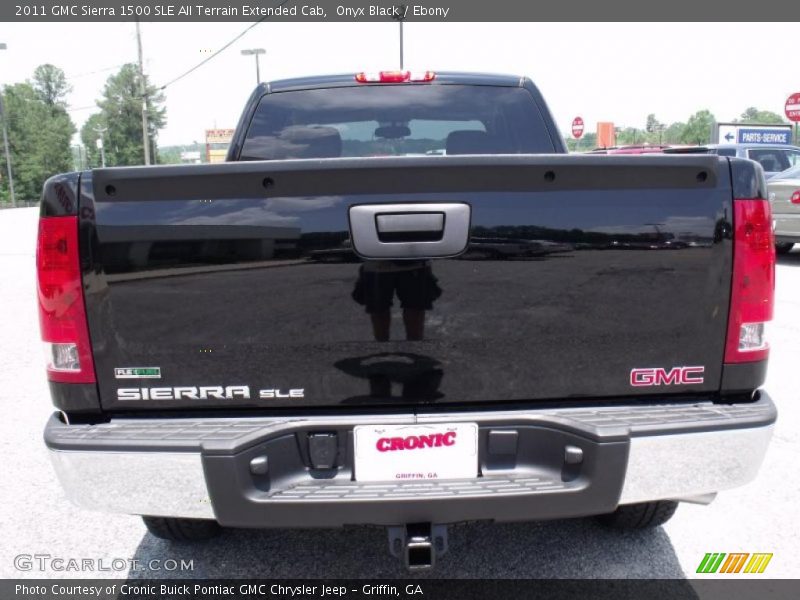 Onyx Black / Ebony 2011 GMC Sierra 1500 SLE All Terrain Extended Cab