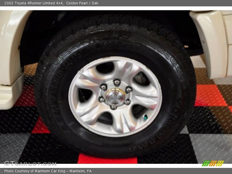 Golden Pearl / Oak 2002 Toyota 4Runner Limited 4x4