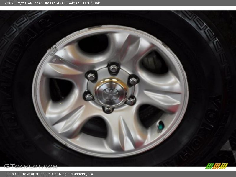 Golden Pearl / Oak 2002 Toyota 4Runner Limited 4x4