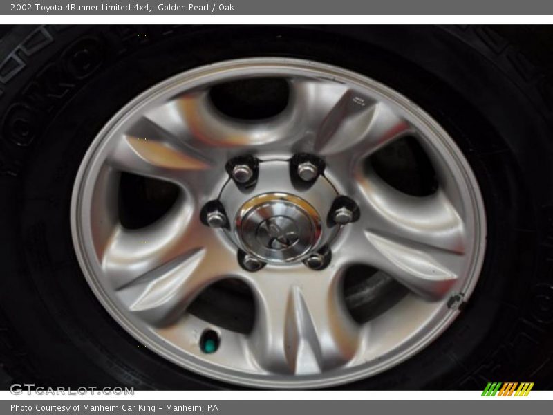 Golden Pearl / Oak 2002 Toyota 4Runner Limited 4x4