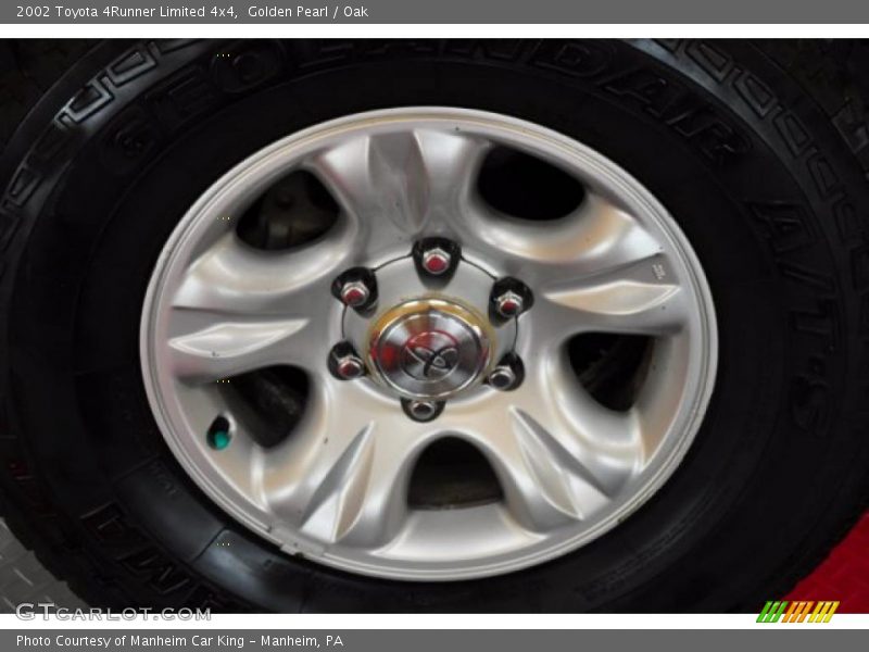 Golden Pearl / Oak 2002 Toyota 4Runner Limited 4x4