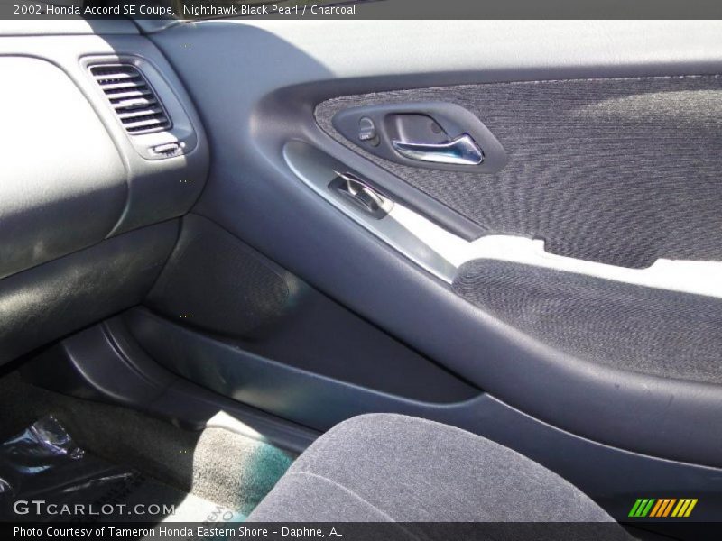 Nighthawk Black Pearl / Charcoal 2002 Honda Accord SE Coupe