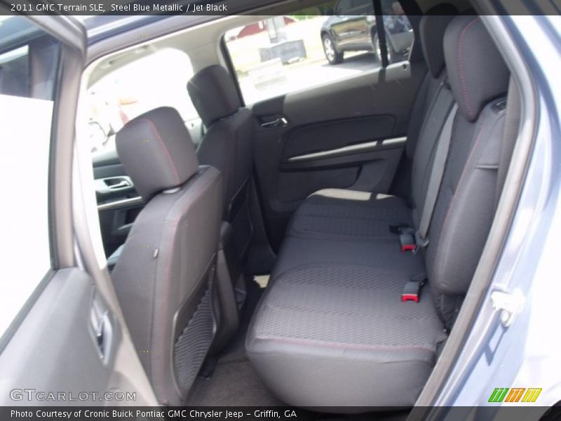 Steel Blue Metallic / Jet Black 2011 GMC Terrain SLE