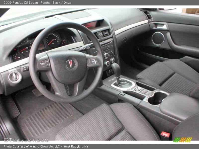 Dashboard of 2009 G8 Sedan