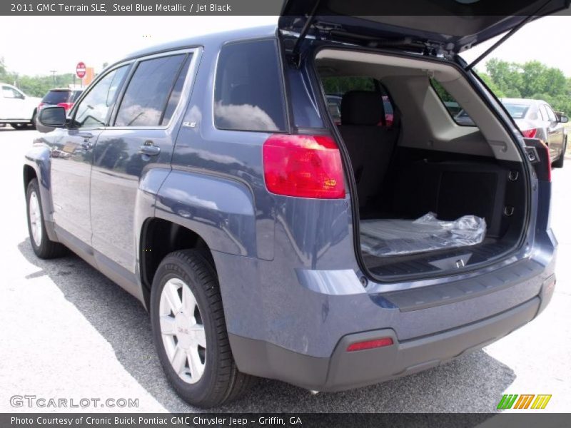Steel Blue Metallic / Jet Black 2011 GMC Terrain SLE