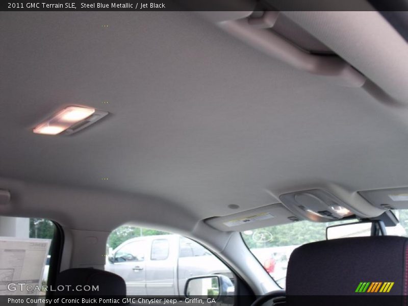 Steel Blue Metallic / Jet Black 2011 GMC Terrain SLE