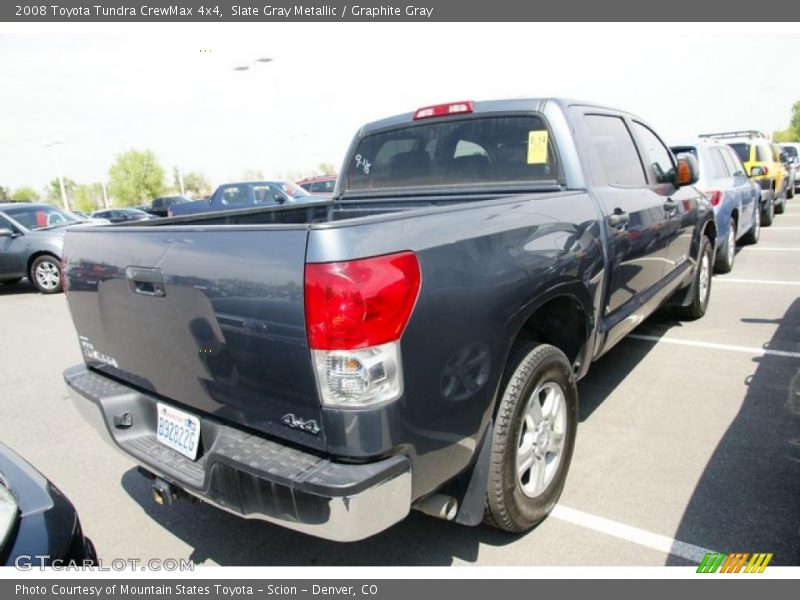 Slate Gray Metallic / Graphite Gray 2008 Toyota Tundra CrewMax 4x4