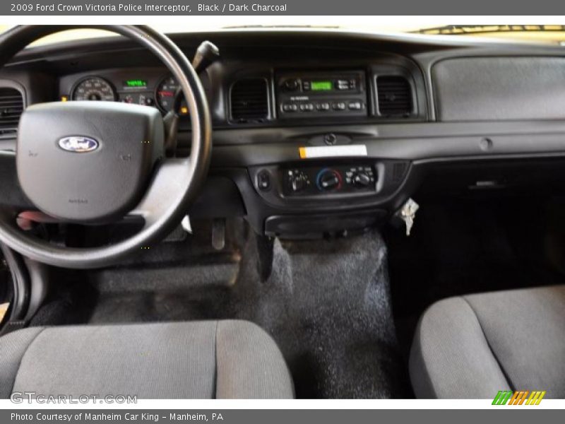 Black / Dark Charcoal 2009 Ford Crown Victoria Police Interceptor
