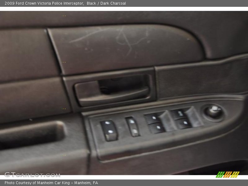 Black / Dark Charcoal 2009 Ford Crown Victoria Police Interceptor