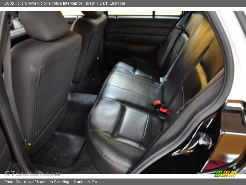  2009 Crown Victoria Police Interceptor Dark Charcoal Interior