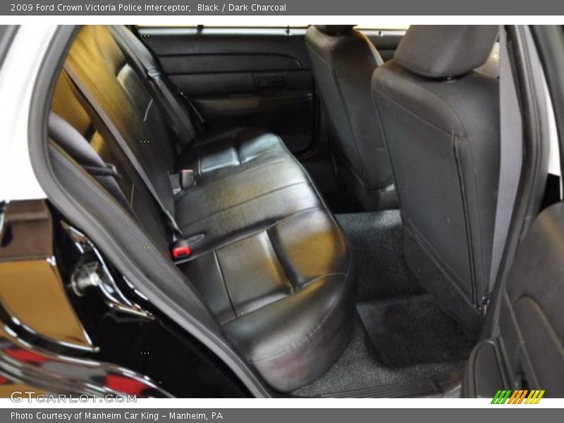  2009 Crown Victoria Police Interceptor Dark Charcoal Interior