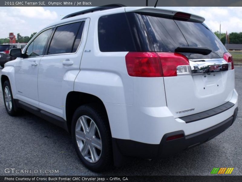 Olympic White / Jet Black 2011 GMC Terrain SLE