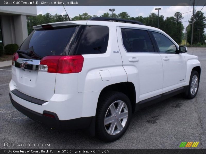Olympic White / Jet Black 2011 GMC Terrain SLE