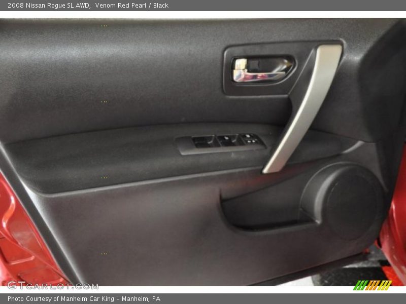 Venom Red Pearl / Black 2008 Nissan Rogue SL AWD