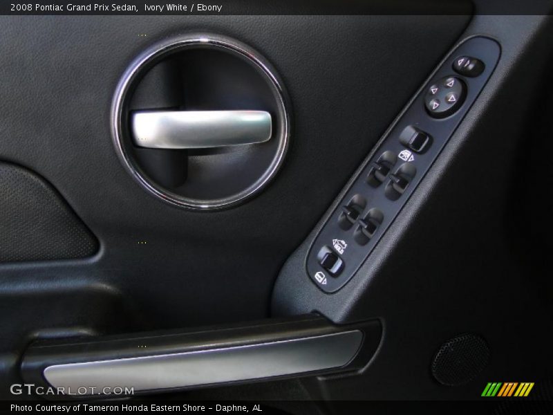 Ivory White / Ebony 2008 Pontiac Grand Prix Sedan