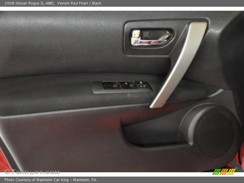 Venom Red Pearl / Black 2008 Nissan Rogue SL AWD