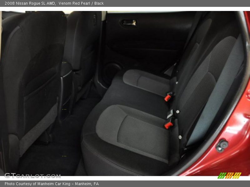 Venom Red Pearl / Black 2008 Nissan Rogue SL AWD