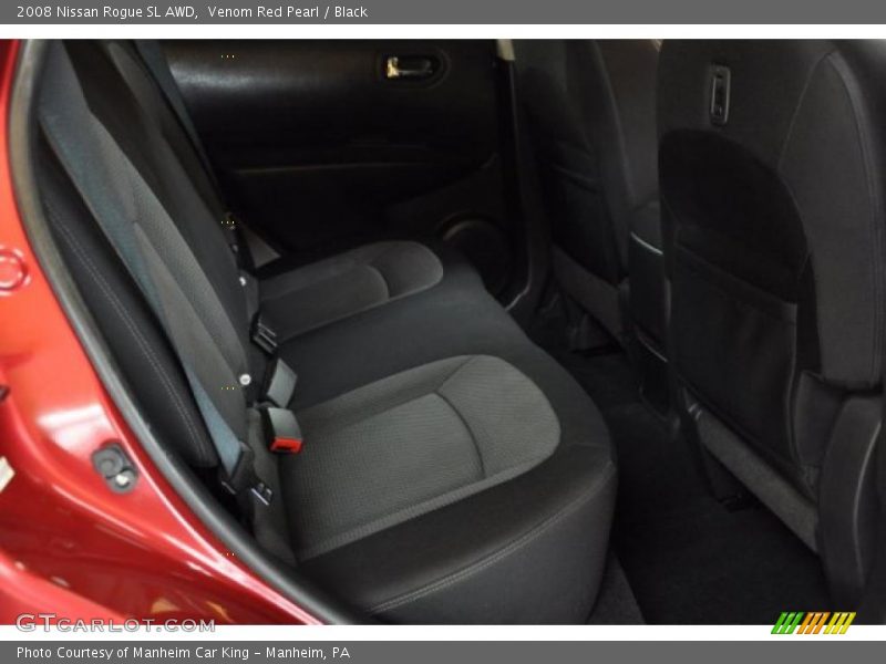 Venom Red Pearl / Black 2008 Nissan Rogue SL AWD