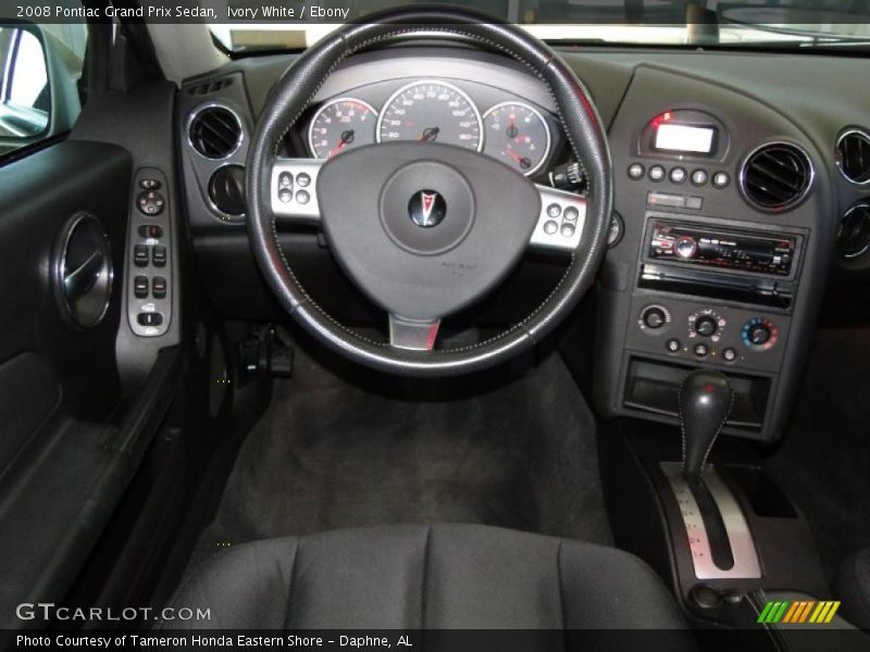 Ivory White / Ebony 2008 Pontiac Grand Prix Sedan