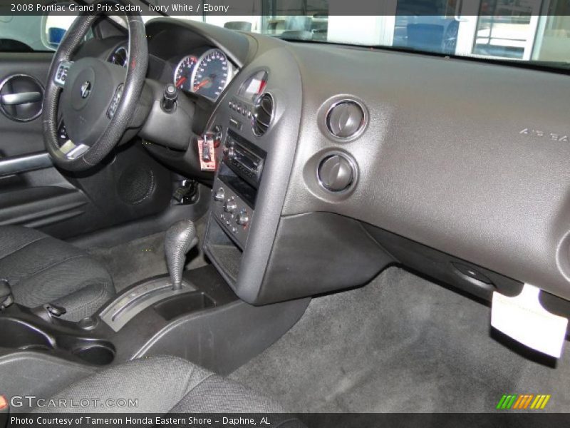Ivory White / Ebony 2008 Pontiac Grand Prix Sedan