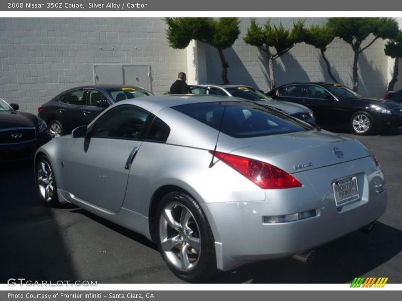 Silver Alloy / Carbon 2008 Nissan 350Z Coupe
