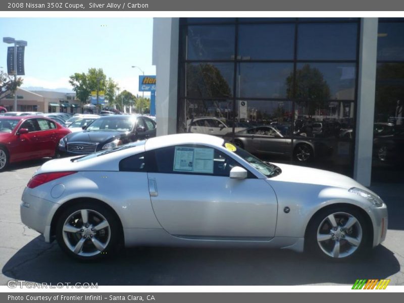 Silver Alloy / Carbon 2008 Nissan 350Z Coupe