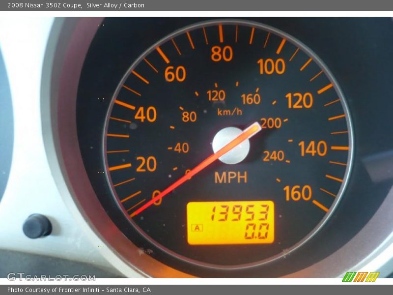 Silver Alloy / Carbon 2008 Nissan 350Z Coupe