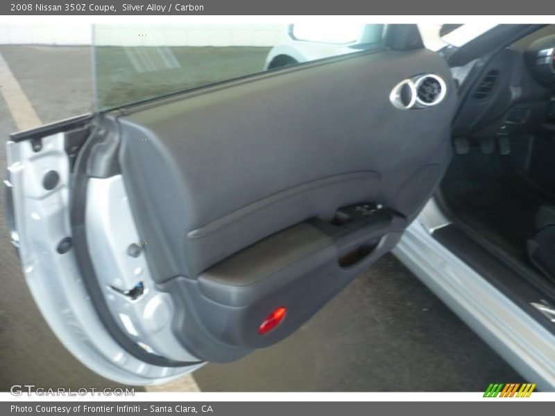 Silver Alloy / Carbon 2008 Nissan 350Z Coupe