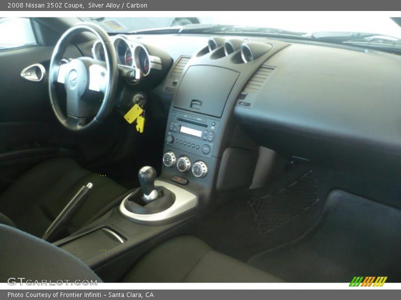 Silver Alloy / Carbon 2008 Nissan 350Z Coupe