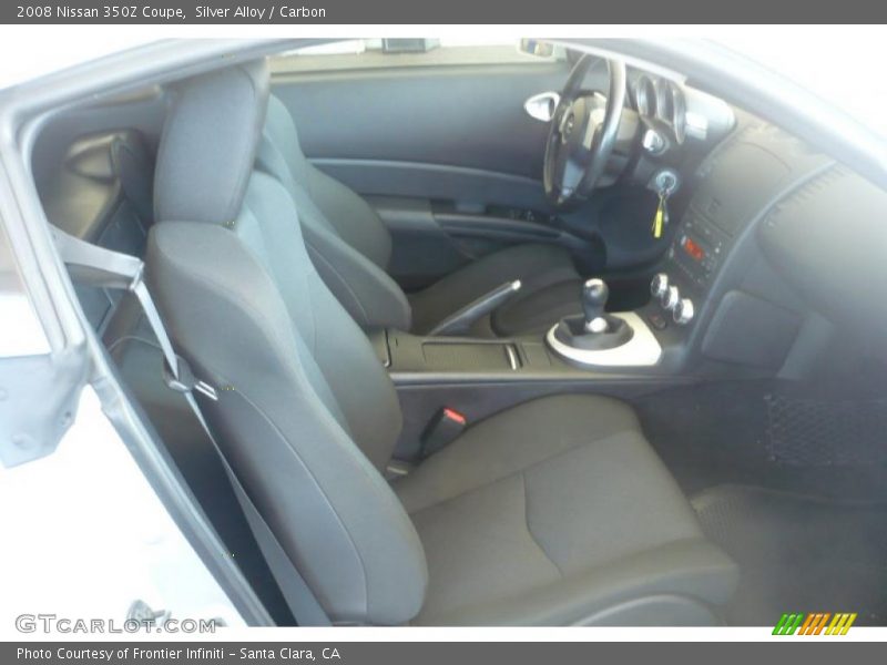 Silver Alloy / Carbon 2008 Nissan 350Z Coupe