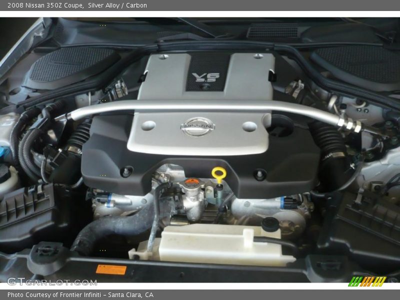 Silver Alloy / Carbon 2008 Nissan 350Z Coupe