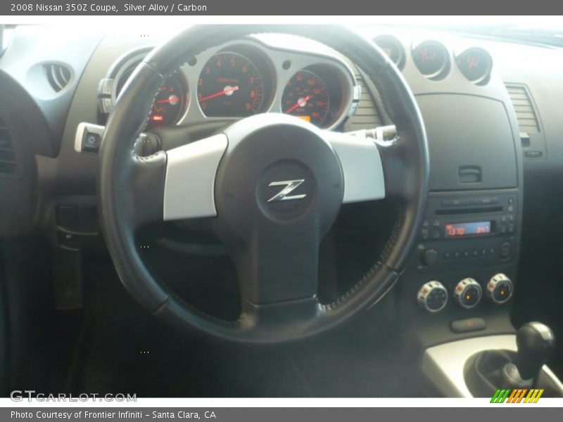 Silver Alloy / Carbon 2008 Nissan 350Z Coupe