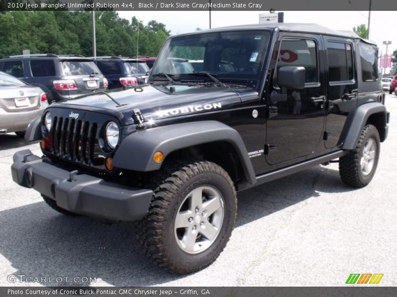 Front 3/4 View of 2010 Wrangler Unlimited Rubicon 4x4