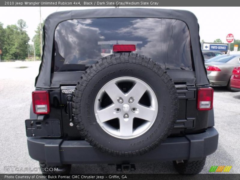 Black / Dark Slate Gray/Medium Slate Gray 2010 Jeep Wrangler Unlimited Rubicon 4x4