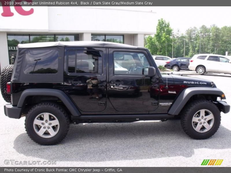 Black / Dark Slate Gray/Medium Slate Gray 2010 Jeep Wrangler Unlimited Rubicon 4x4