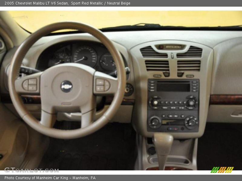Sport Red Metallic / Neutral Beige 2005 Chevrolet Malibu LT V6 Sedan