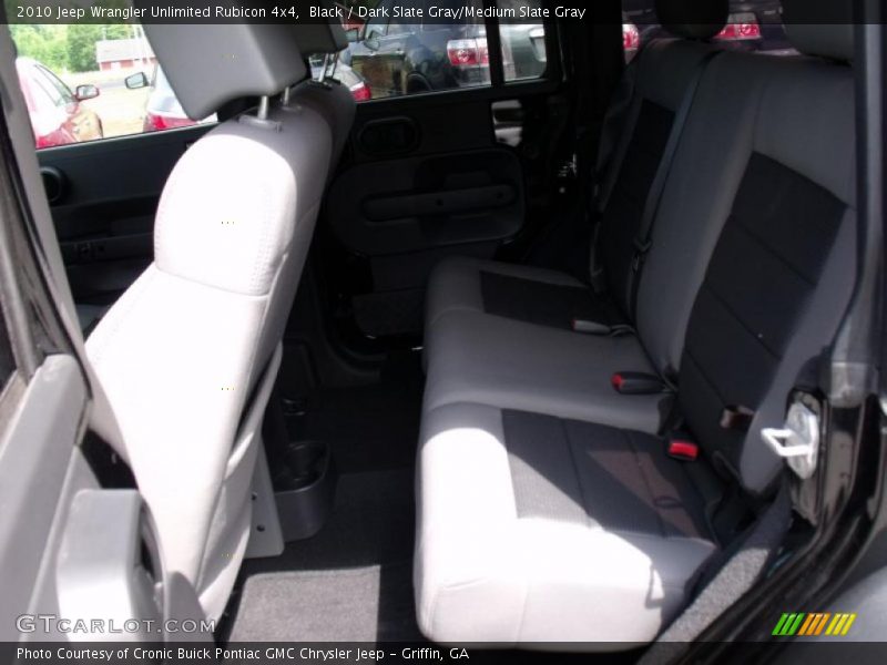 Black / Dark Slate Gray/Medium Slate Gray 2010 Jeep Wrangler Unlimited Rubicon 4x4