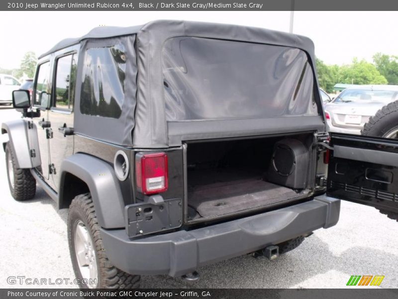 Black / Dark Slate Gray/Medium Slate Gray 2010 Jeep Wrangler Unlimited Rubicon 4x4