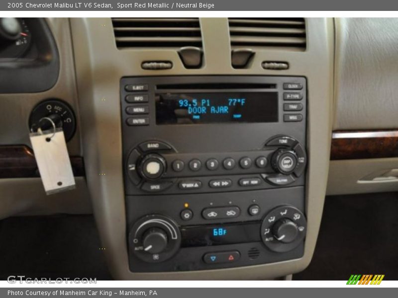 Sport Red Metallic / Neutral Beige 2005 Chevrolet Malibu LT V6 Sedan